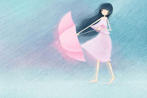 张小娴:不如,你送我一场春雨
