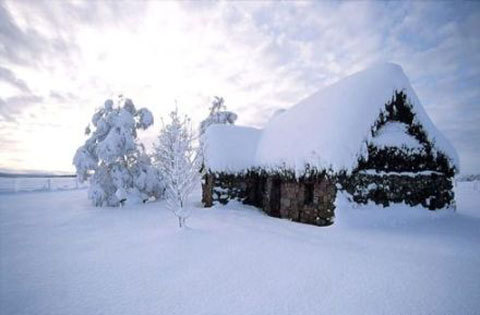 简媜:雪夜柴屋
