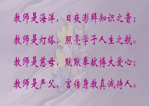 赞美老师的名言