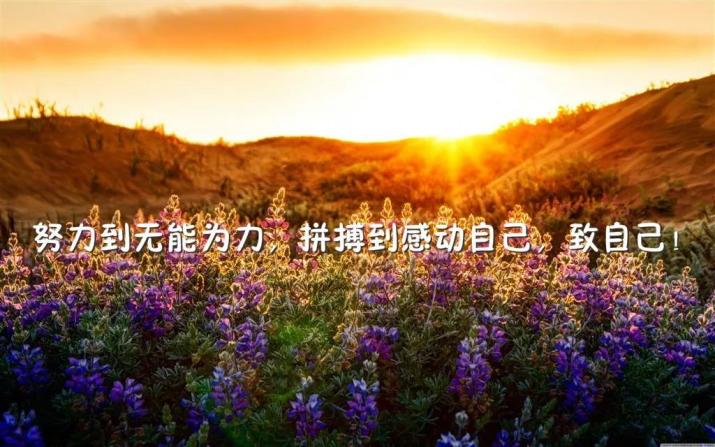 十二月最新早安正能量致自己的心情句子